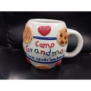 Coffee Cup Mug "Camp Grandma No One Spoils 'em Better"